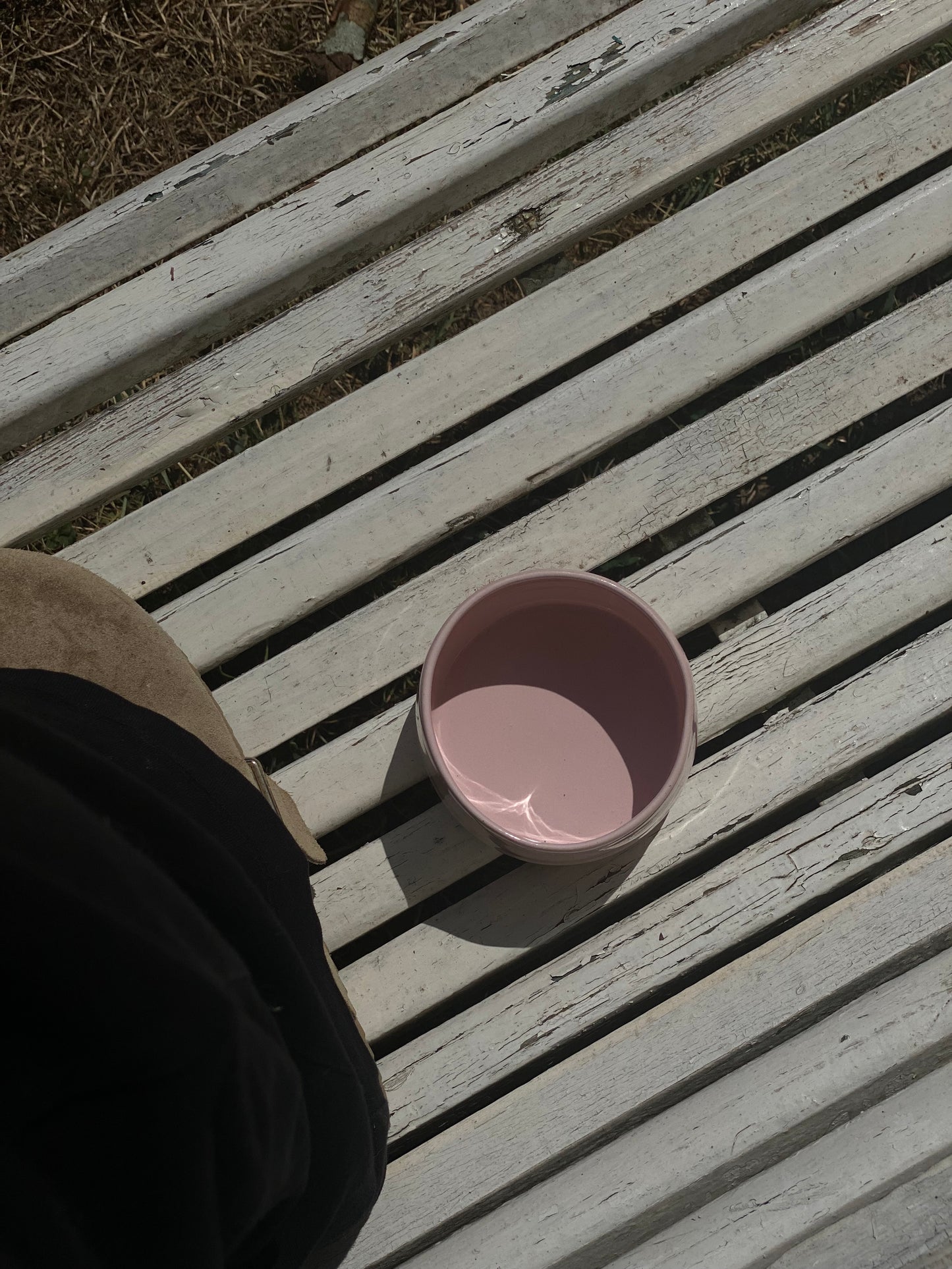 La Chawan Rose Grainé - PRECOMMANDE