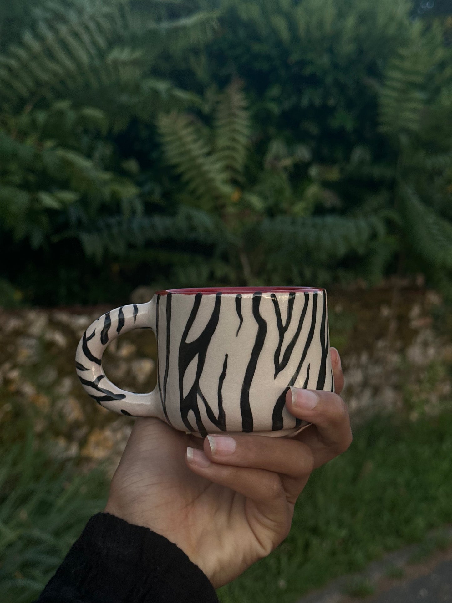 Petite tasse Zébré (avec anse)