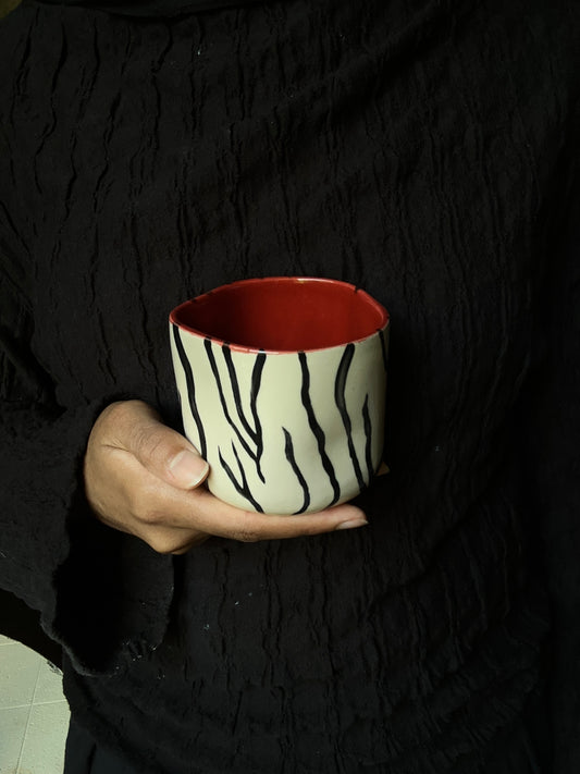 Petite tasse Zébré