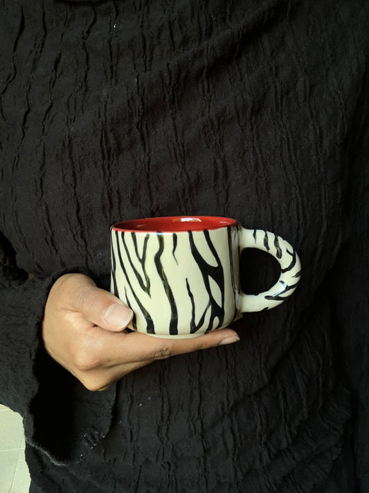 Petite tasse Zébré (avec anse)