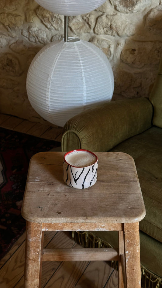 PRÉCOMMANDE - Petite tasse Zébrée